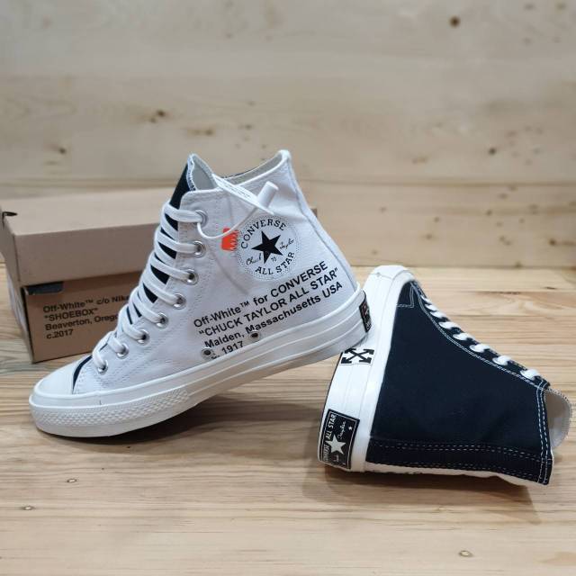 two tone high top converse