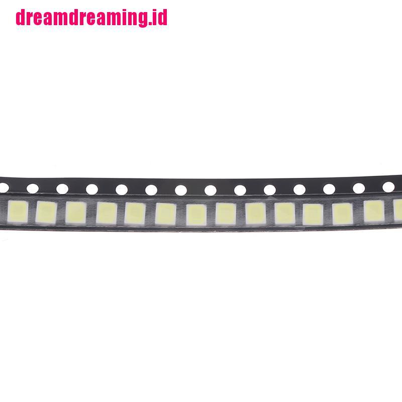 100pcs Lampu Bohlam LED 1W 3V / 6V / 9V 3030 SMD Warna Cold White Untuk TV LED