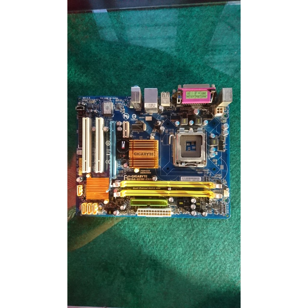 Jual MotherBoard G31 Gigabyte Kondisi No Display Shopee Indonesia