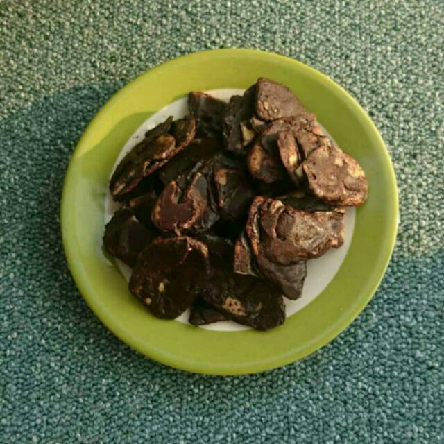 Kripik pisang coklat