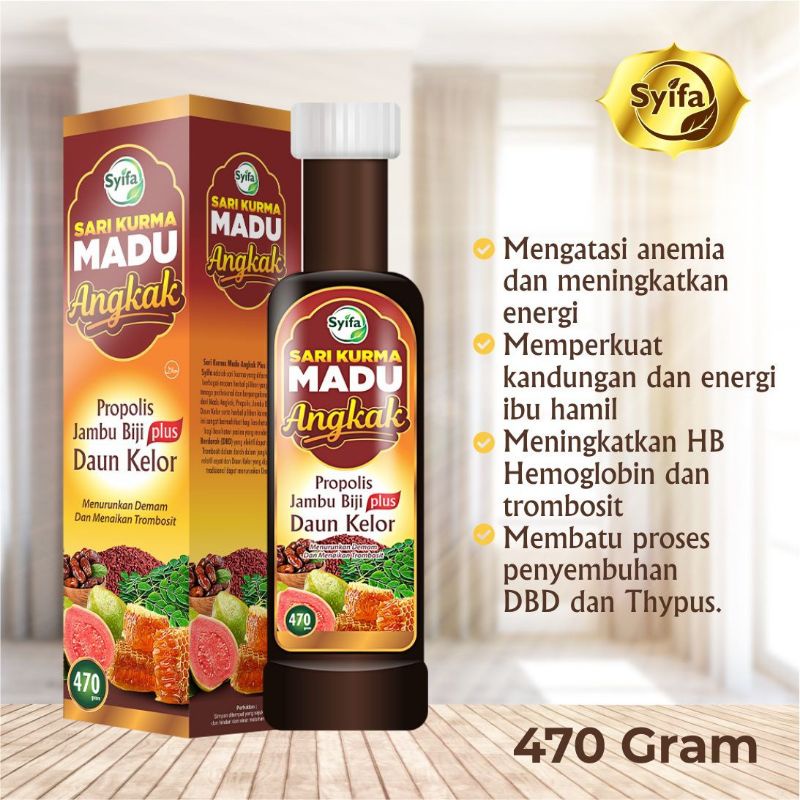 Madu Sari kurma Angkak plus kelor Syifa