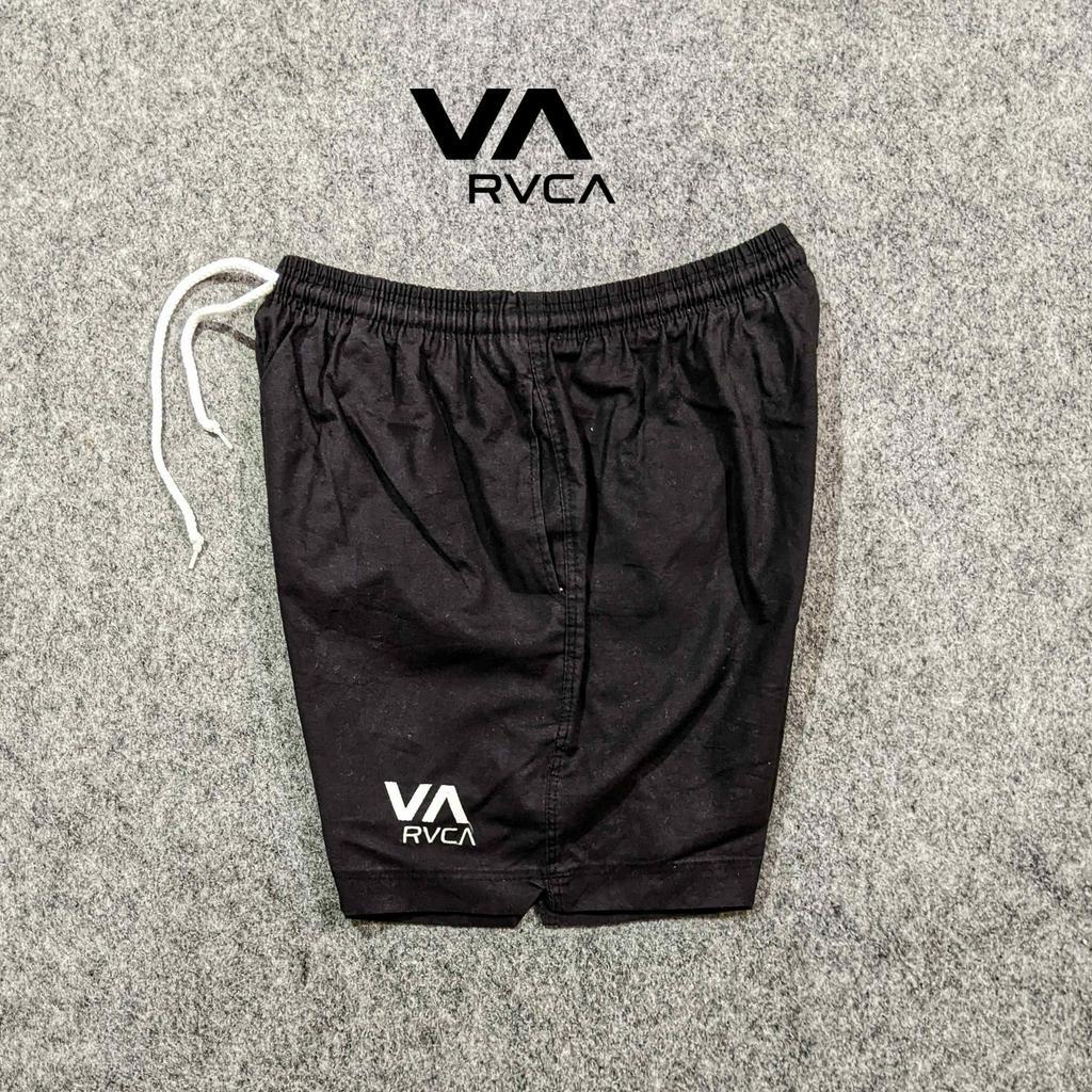 RVCA - Celana Pendek Santai Pria Dewasa Cotton Relax Pants Second Bekas Original - K11