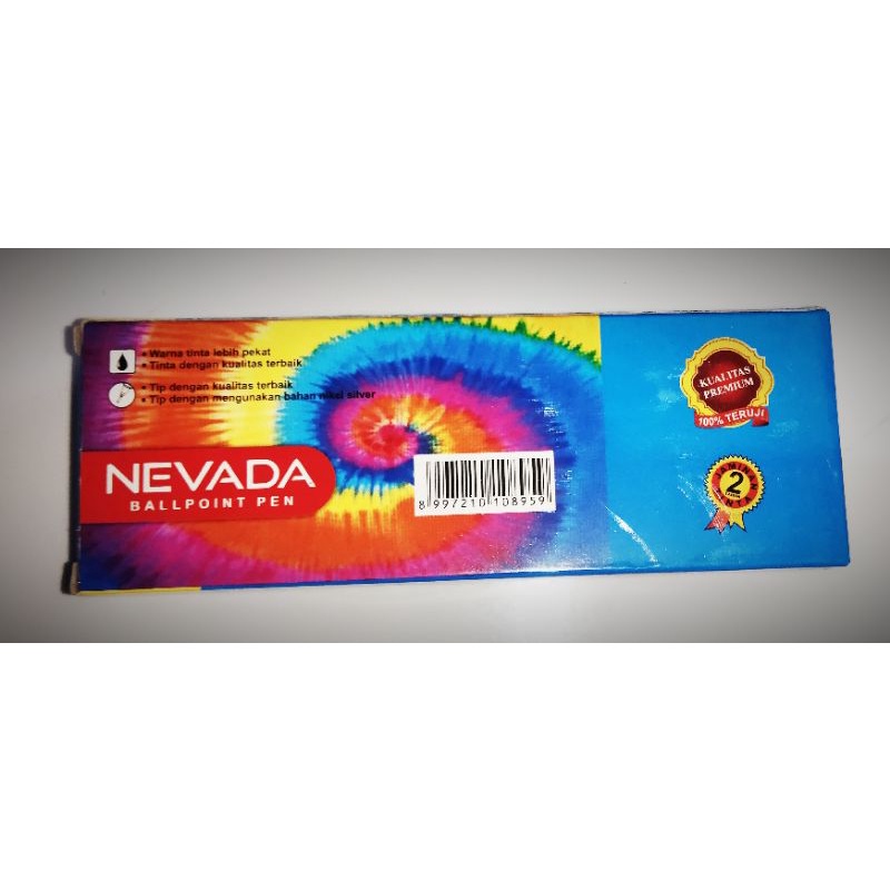 

PULPEN NEVADA BALLPOINT PEN GARIS GARIS MURAH