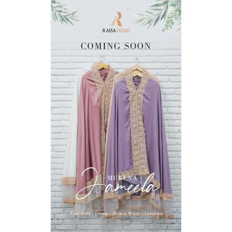 OPEN PO MUKENA RAISA HIJAB - SISTER BRAND ISA