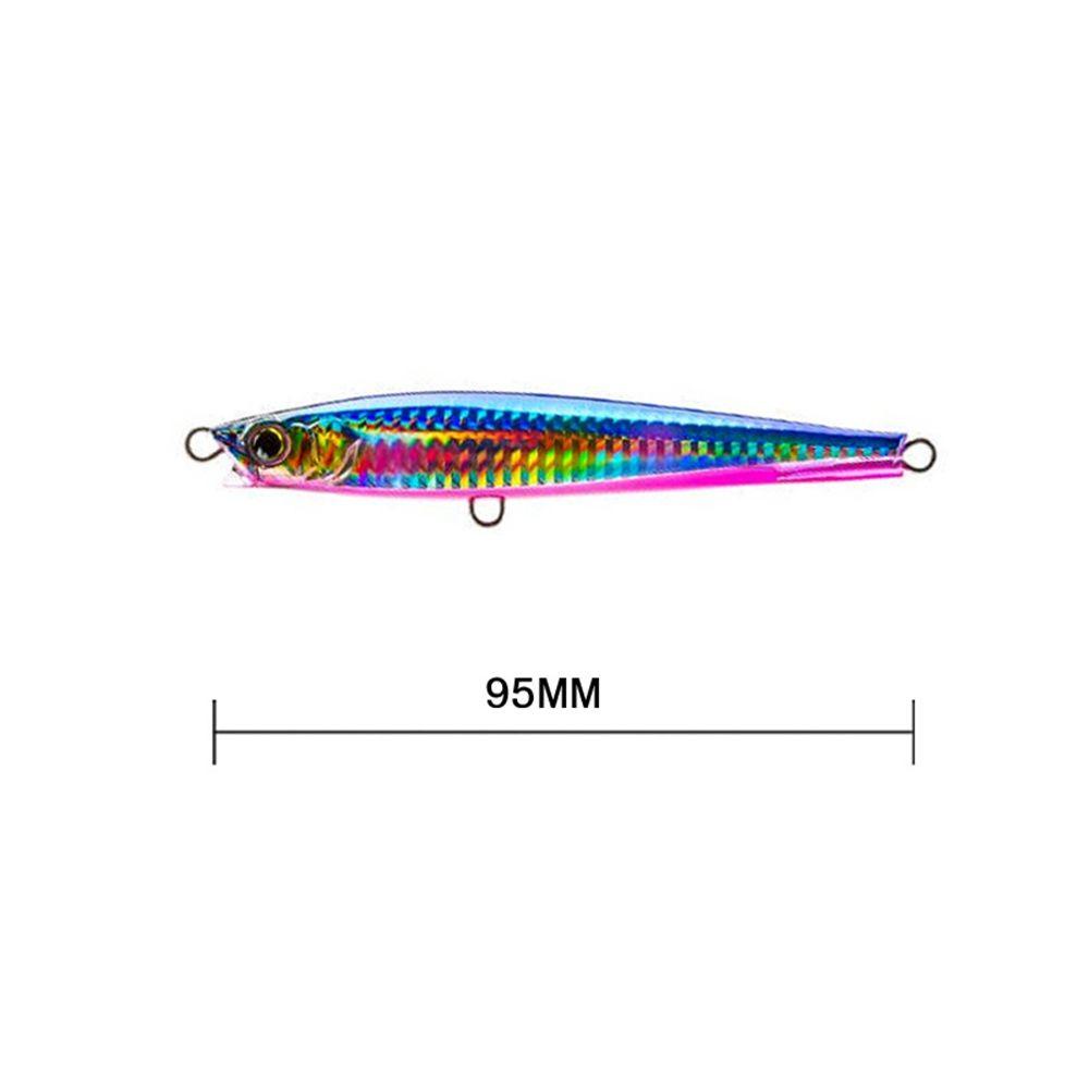 TOP Umpan Pancing Metal Bass Tenggelam Spinner Tackle Getar Putar Payet Treble Hook