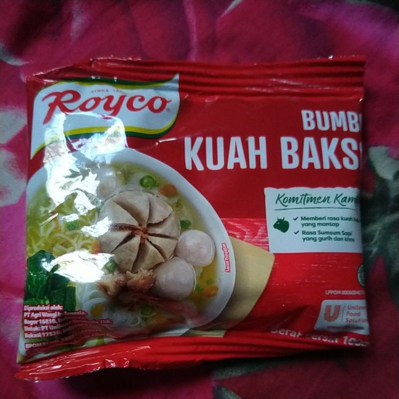 

Royco bumbu kuah bakso 100gr