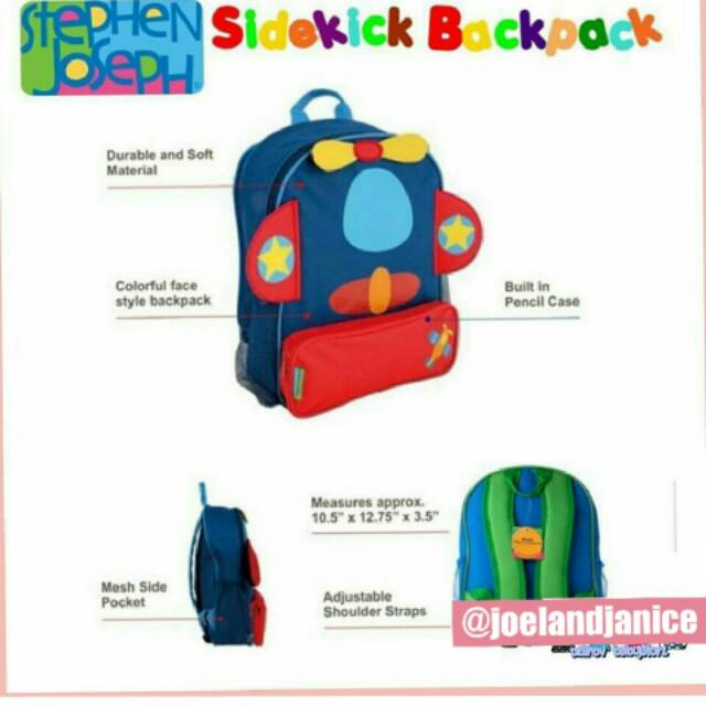 Stephen Joseph Sidekick Backpack