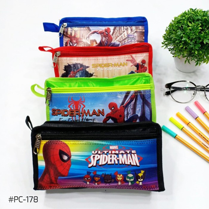 

Terlaris Kotak Pensil Anak Karakter Spiderman 178 Limited