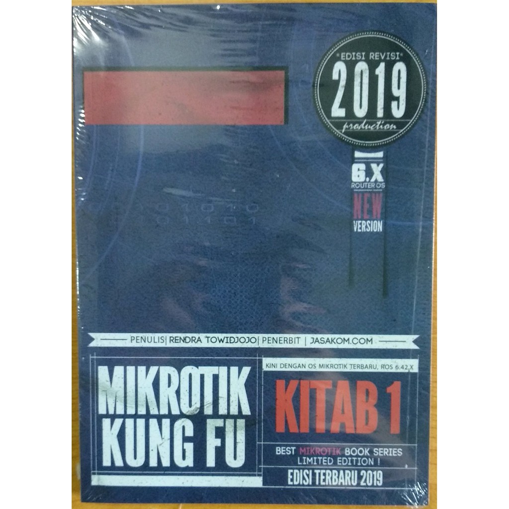 Dijual BUKU MIKROTIK KUNGFU KITAB 1 EDISI TERBARU  2019 ter akhir
