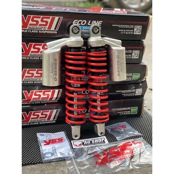 Shock YSS G Series Original Ukuran 305mm Untuk Yamaha Aerox Pcx CBU Thailand