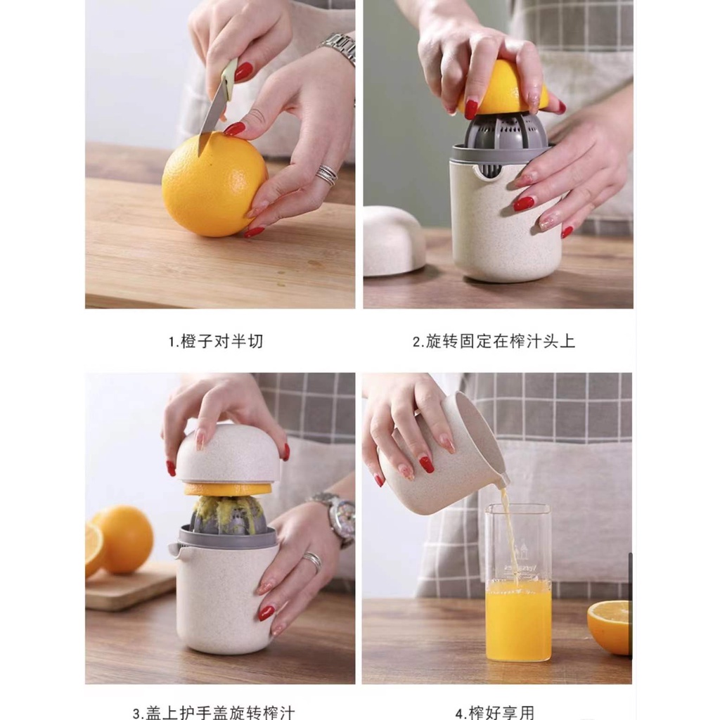 BB7 - Perasan Jeruk Lemon Cangkir Juicer Portable Multifungsi / Jus Alat Pemeras Jus Portable