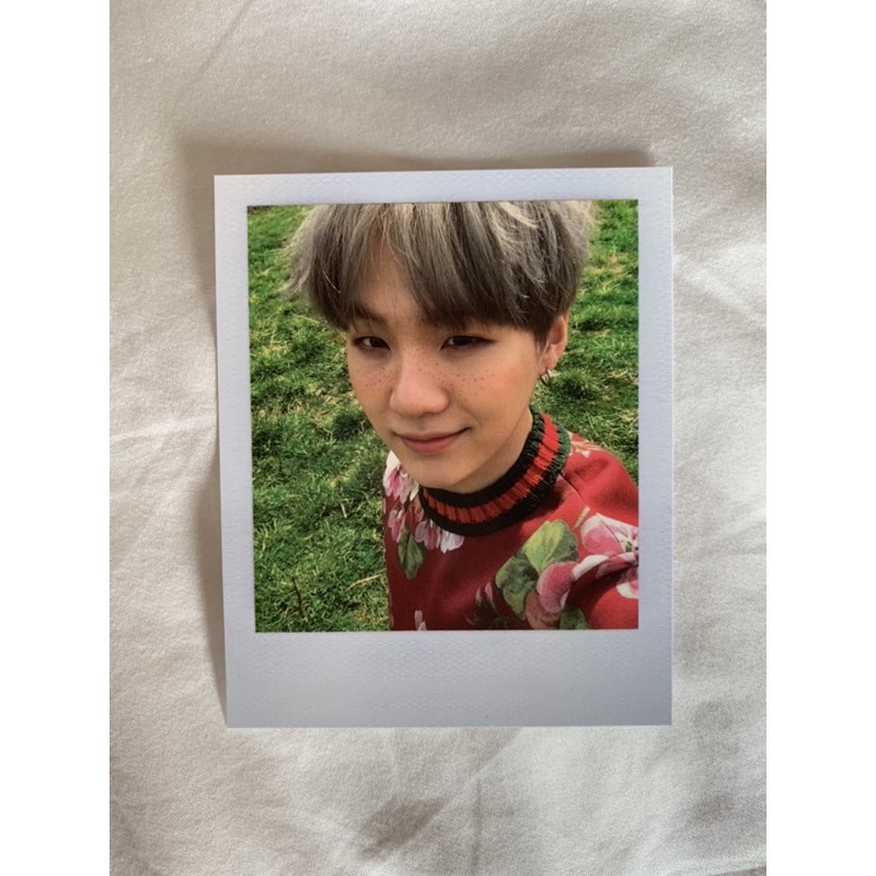 Young Forever Yoongi SUGA Polaroid Photocard