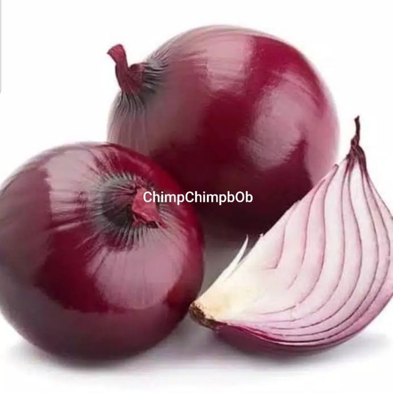 BAWANG MERAH BOMBAY SEGAR / BOMBAY MERAH SEGAR / RED ONION FRESH 500 GRAM / PACK