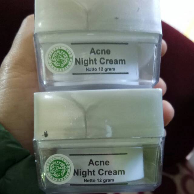 Ms glow krim malam acne