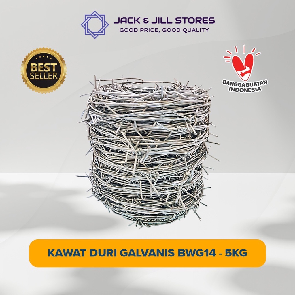 Kawat Duri Galvanis BWG 14