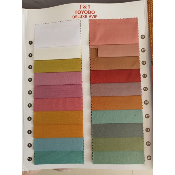 KAIN TOYOBO JJ DELUXE VVIP METERAN