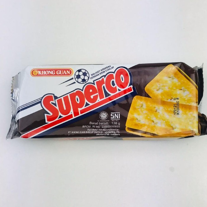 KHONG GUAN SUPERCO DENGAN RASA COKELAT 138g