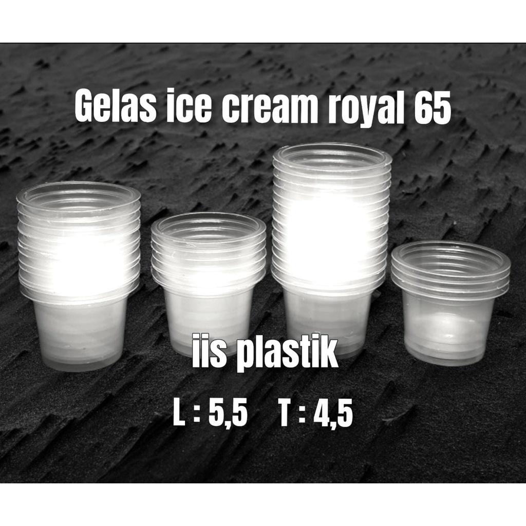 cup puding / gelas puding / gelas agar /  50ml dan 60ml