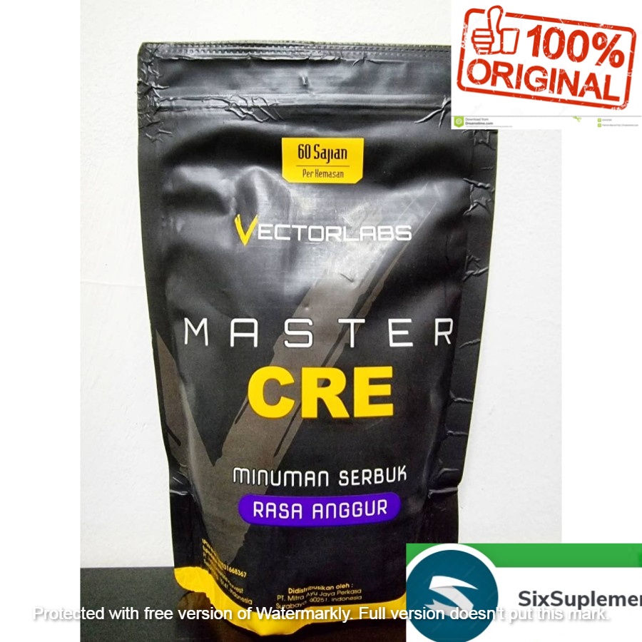 (Bonus shaker/Sample) Vectorlabs MASTER CRE Creatine (60 SERVING) 300 Gram