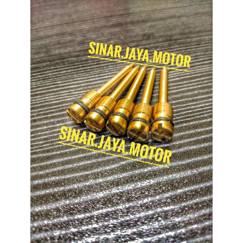 SETELAN ANGIN KARBU PWK PWM 24 26 28 30 32 34 AIR SCREW KEIHIN PWM SUDCO BAUT STELAN ANGIN