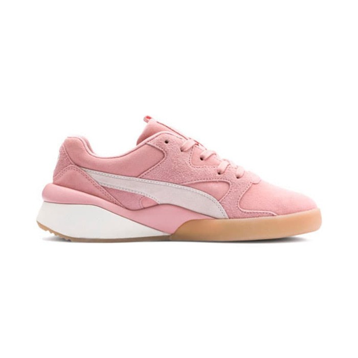 puma womens aeon rewind trainers pastel parchment