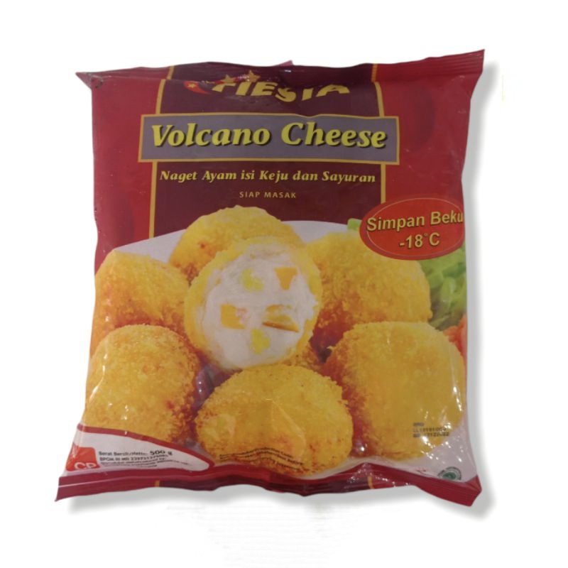 

Fiesta Volcano Cheese 500gr Nugget Ayam isi Sayuran