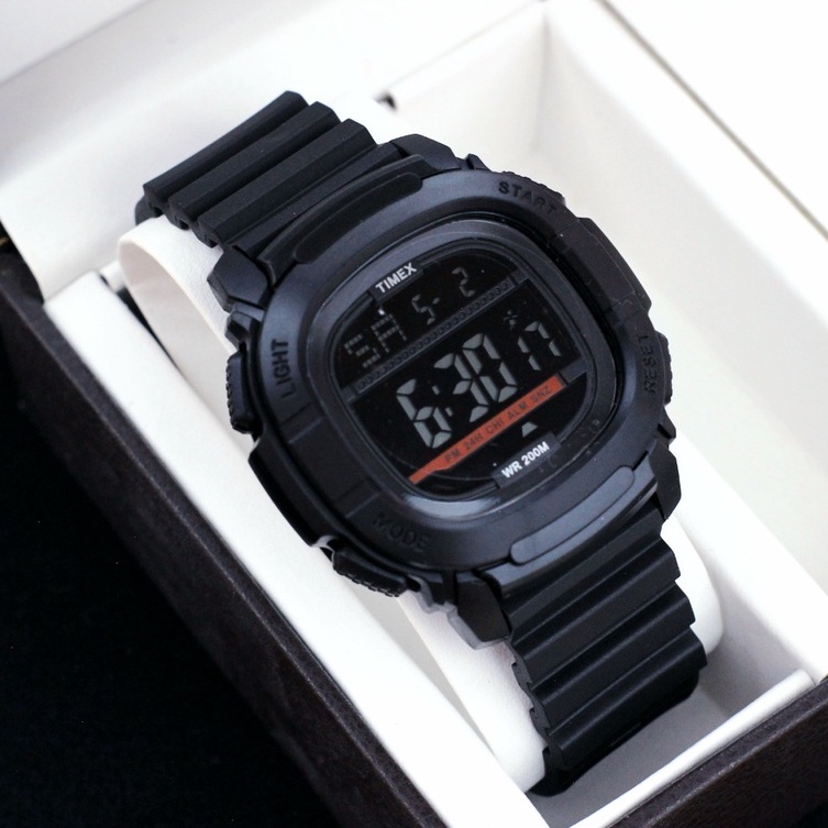 Jam Tangan Pria Timex Digital TM 374 - Tali Rubber