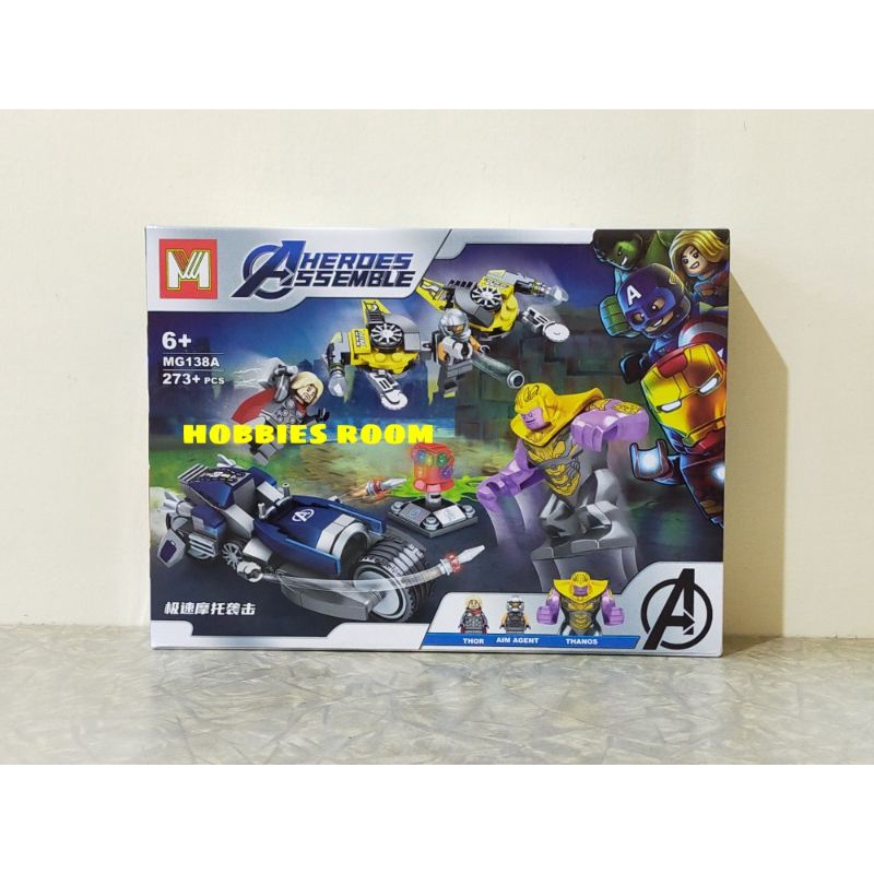 Brick MG 138A Heroes Assemble - Thor Motorcycle