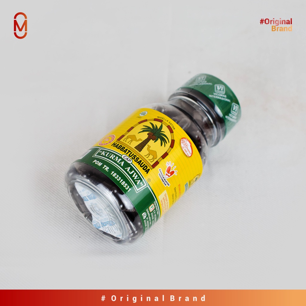 Habbatussauda Cap Kurma Ajwa 210 Kapsul