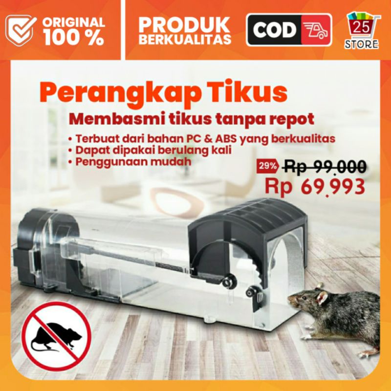 GS8 PERANGKAP TIKUS AMPUH Jebakan Tikus Pembasmi Tikus Obat Tikus Pengusir Mouse Trap Cage