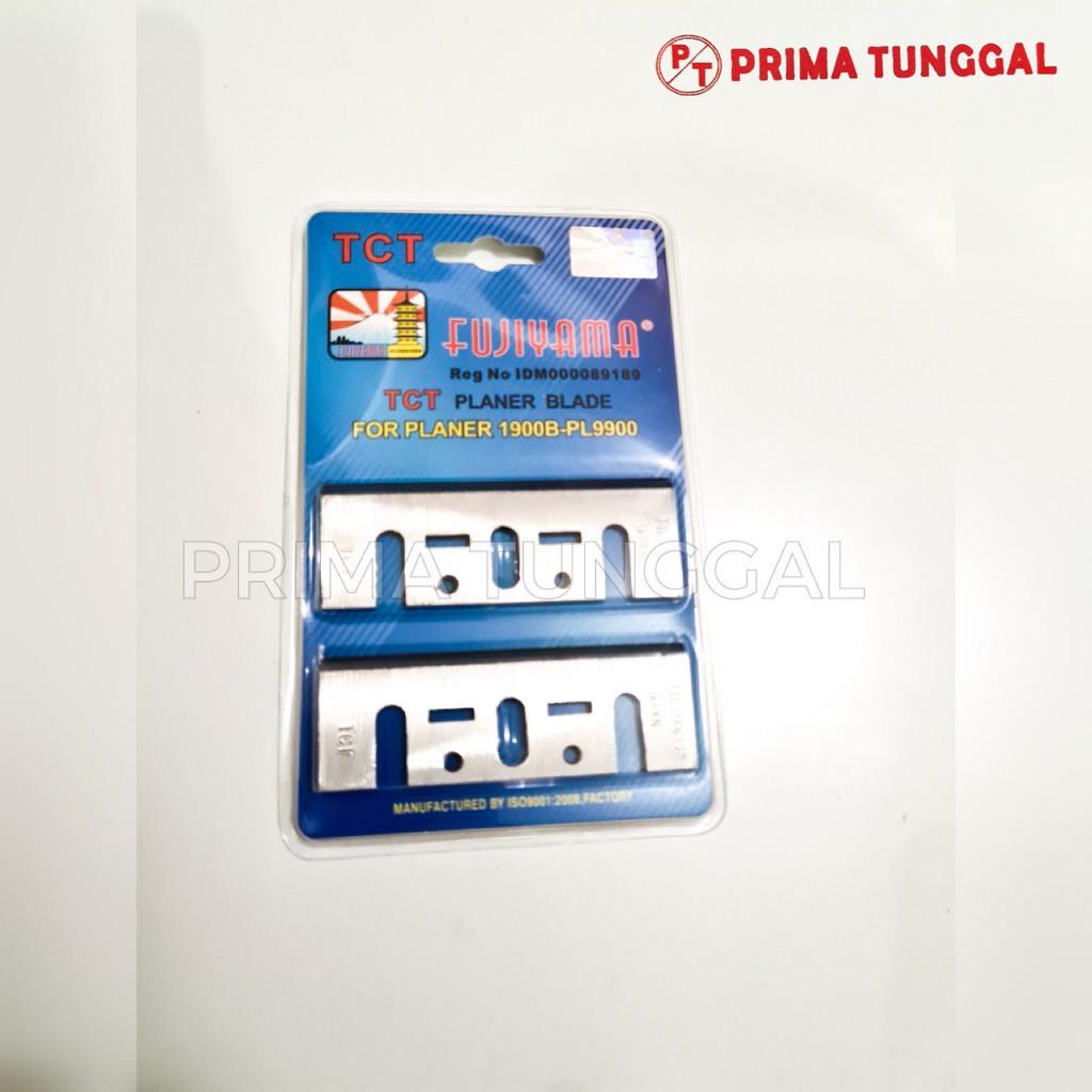 Mata Mesin Planer Pasah Kayu Serut Kayu Sugu TCT Merk Fujiyama
