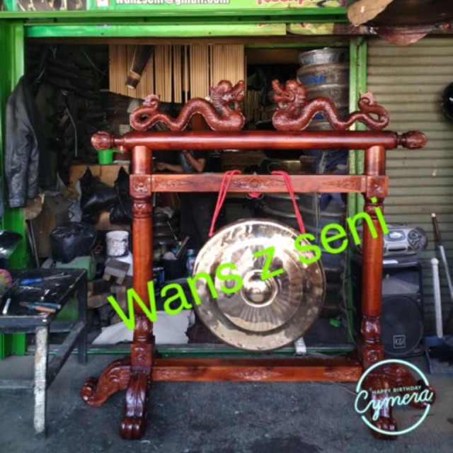 Gong peresmian dim 60 cm perunggu