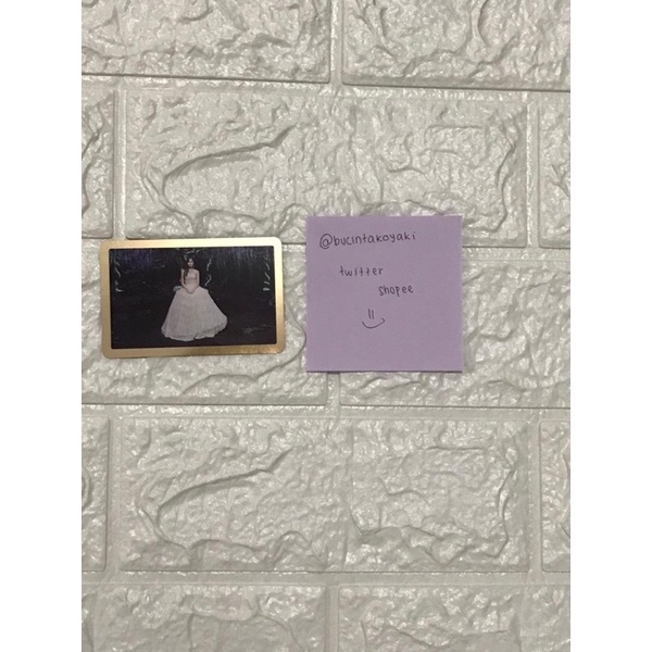 [BOOKED] TWICE MINA - Feel Special Gold Photocard Official