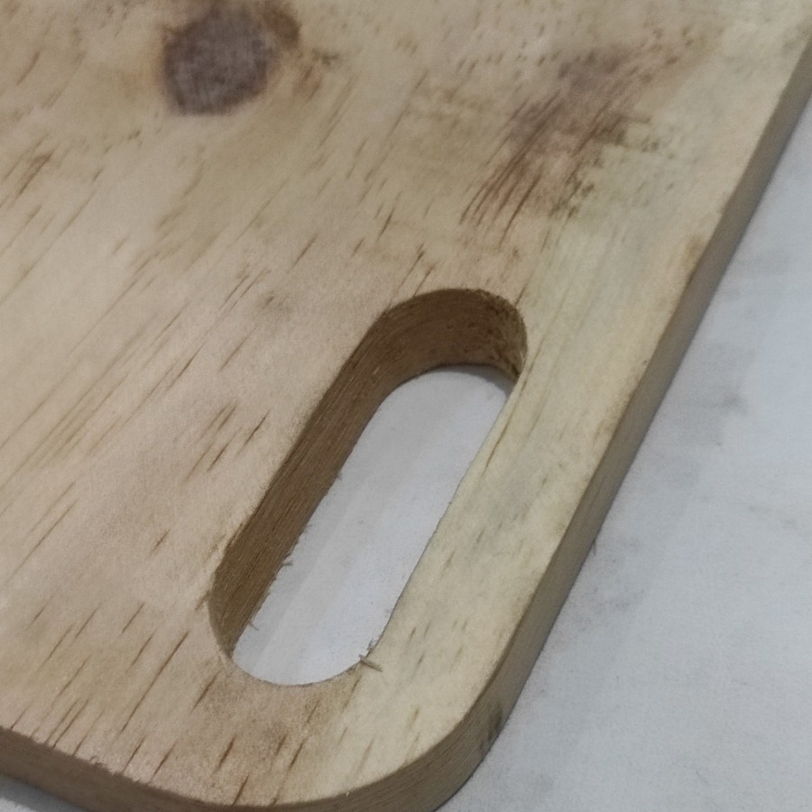 Talenan Cutting Board Kayu besar kotak hp bisa untuk foto makanan