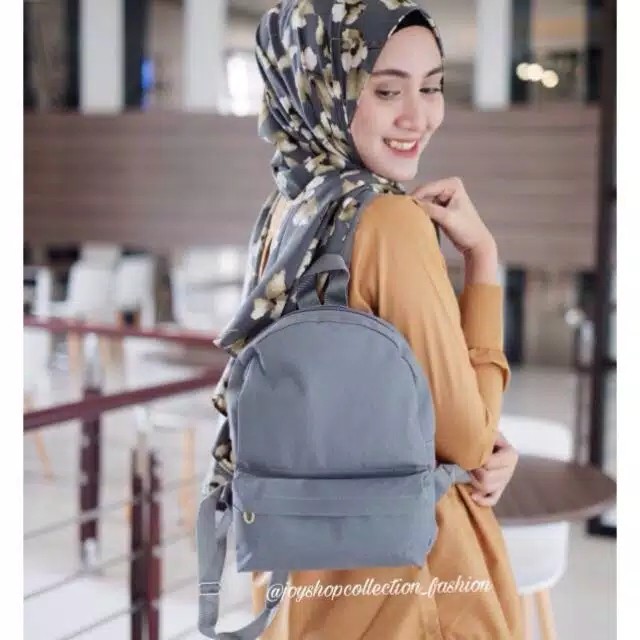 HARGA TERMURAH TAS RANSEL WANITA BACKPACK FASHION RANSEL MINI POLOS KUALITAS IMPORT HARGA LOKAL