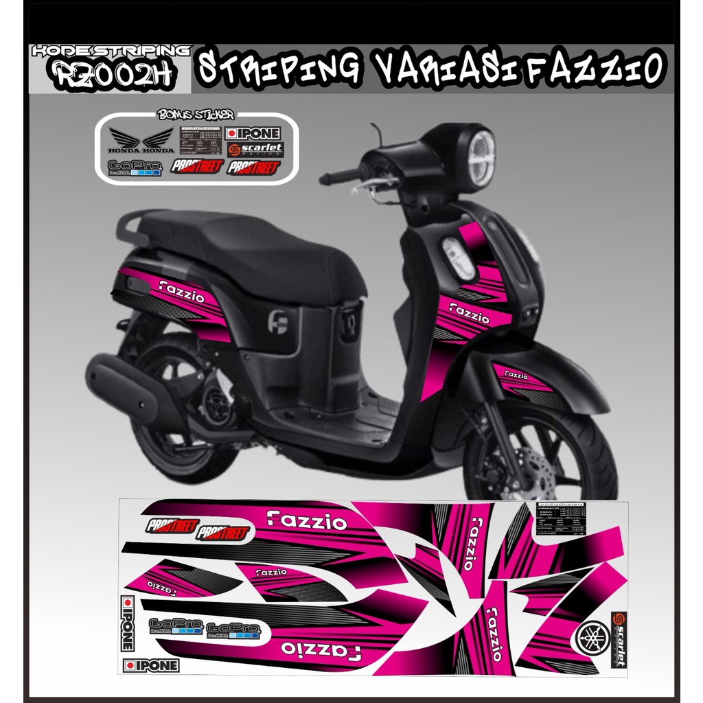 stryping yamaha fazio/decal yamaha fazio/stiker variasi yamaha fazio