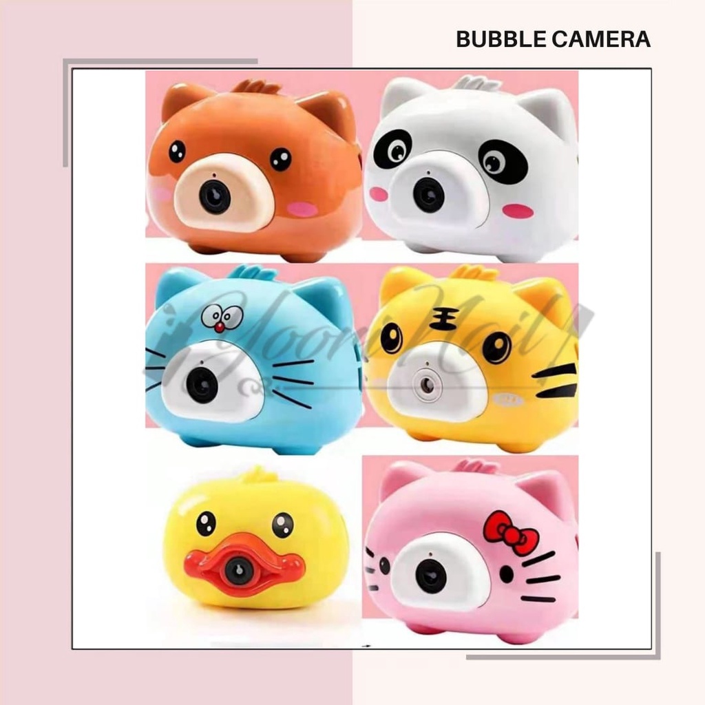 Mainan Bubble Kamera Gelembung Elektrik Mainan Anak Bubble Camera