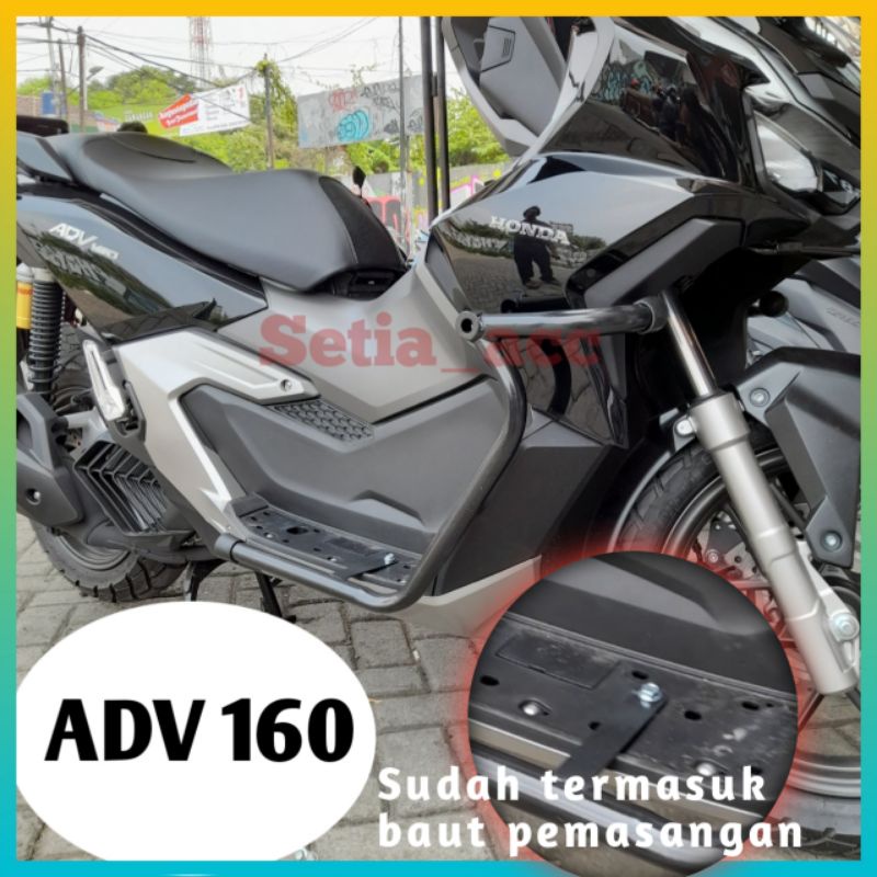 Crashbar Tubular ADV 160 Dudukan Lampu Tembak