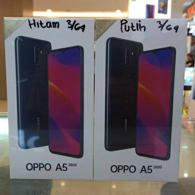 Oppo A5 2020 Ram 3/64 - Garansi Resmi Oppo