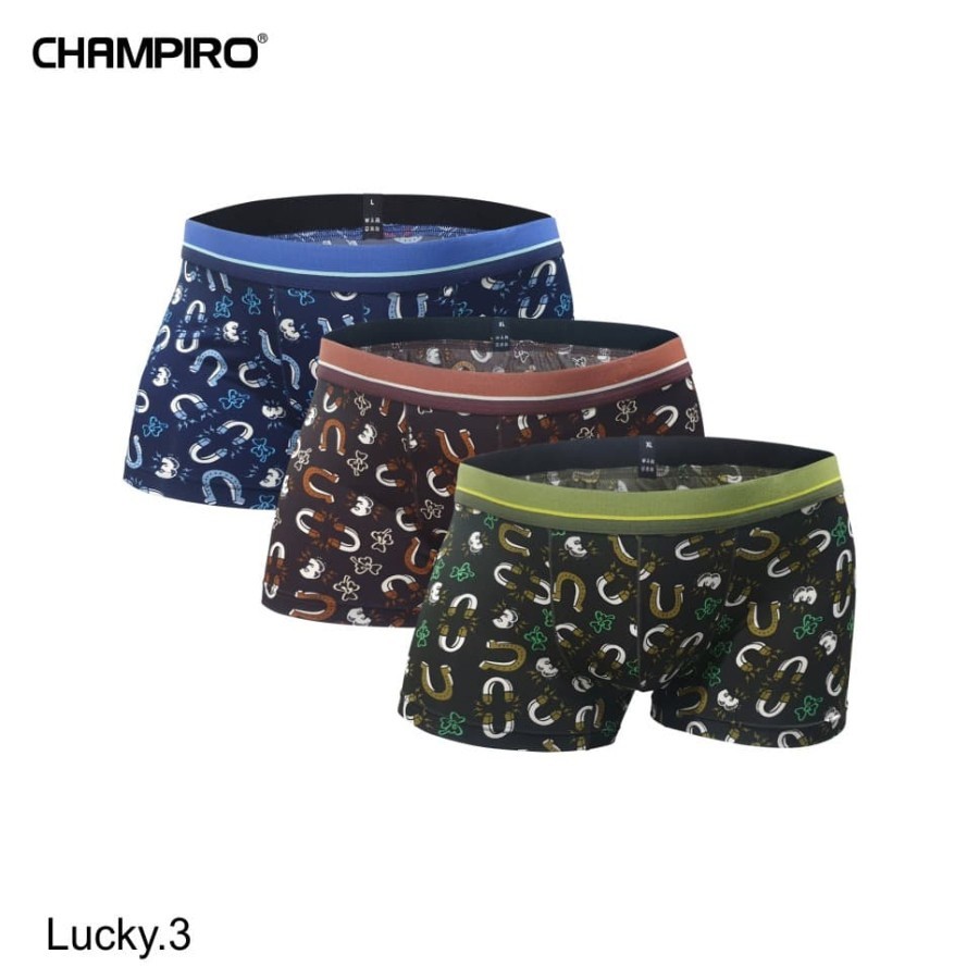 BABEE - CELANA BOXER PRIA CHAMPIRO X-CITED FULLPRINT C0315C / BOXER PRIA / CELANA DALAM PRIA