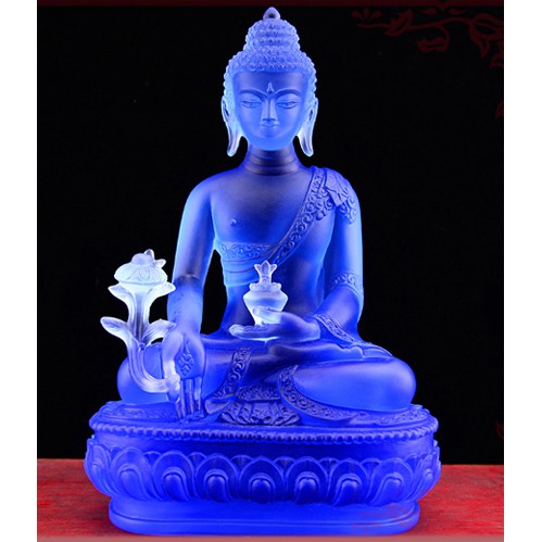 Patung Buddha Obat Yo Se Hut Medicine Buddha Bhaisajya Guru size L