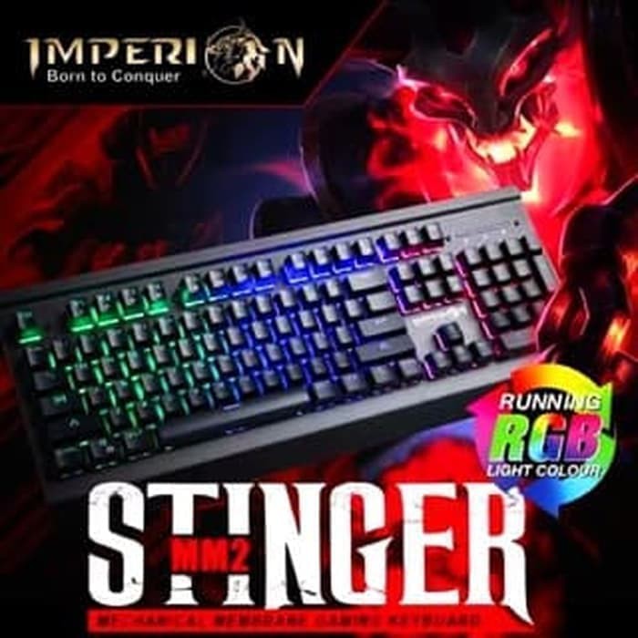 Imperion Stinger Semi Mechanical Gaming Keyboard RGB