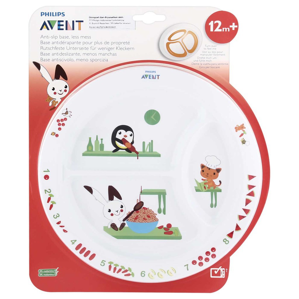 Philips Avent Toddler Divider Plate 12m+ SCF702/00