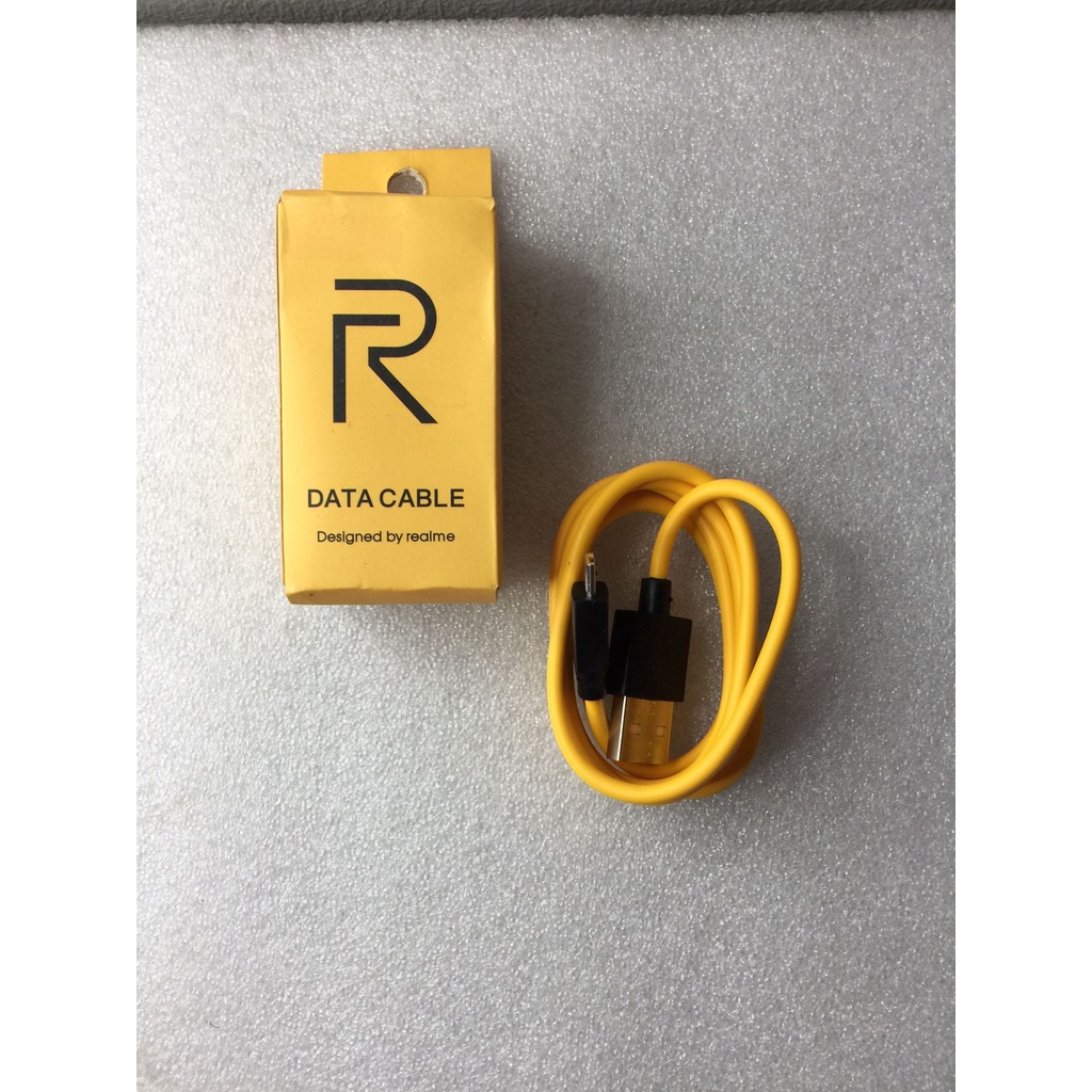 Jual Kabel Data Realme ( Micro ) Usb Fast Charging Warna Kuning 1 Meter ...