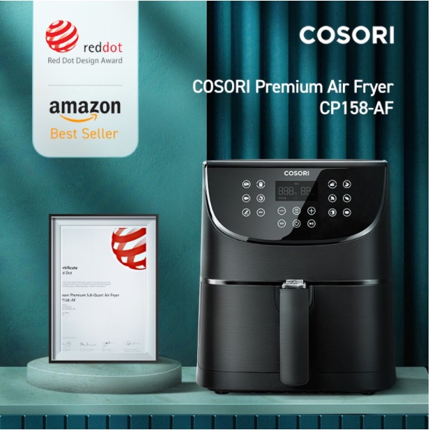 COSORI Air Fryer CP158-AF Airfryer Penggorengan Tanpa Minyak