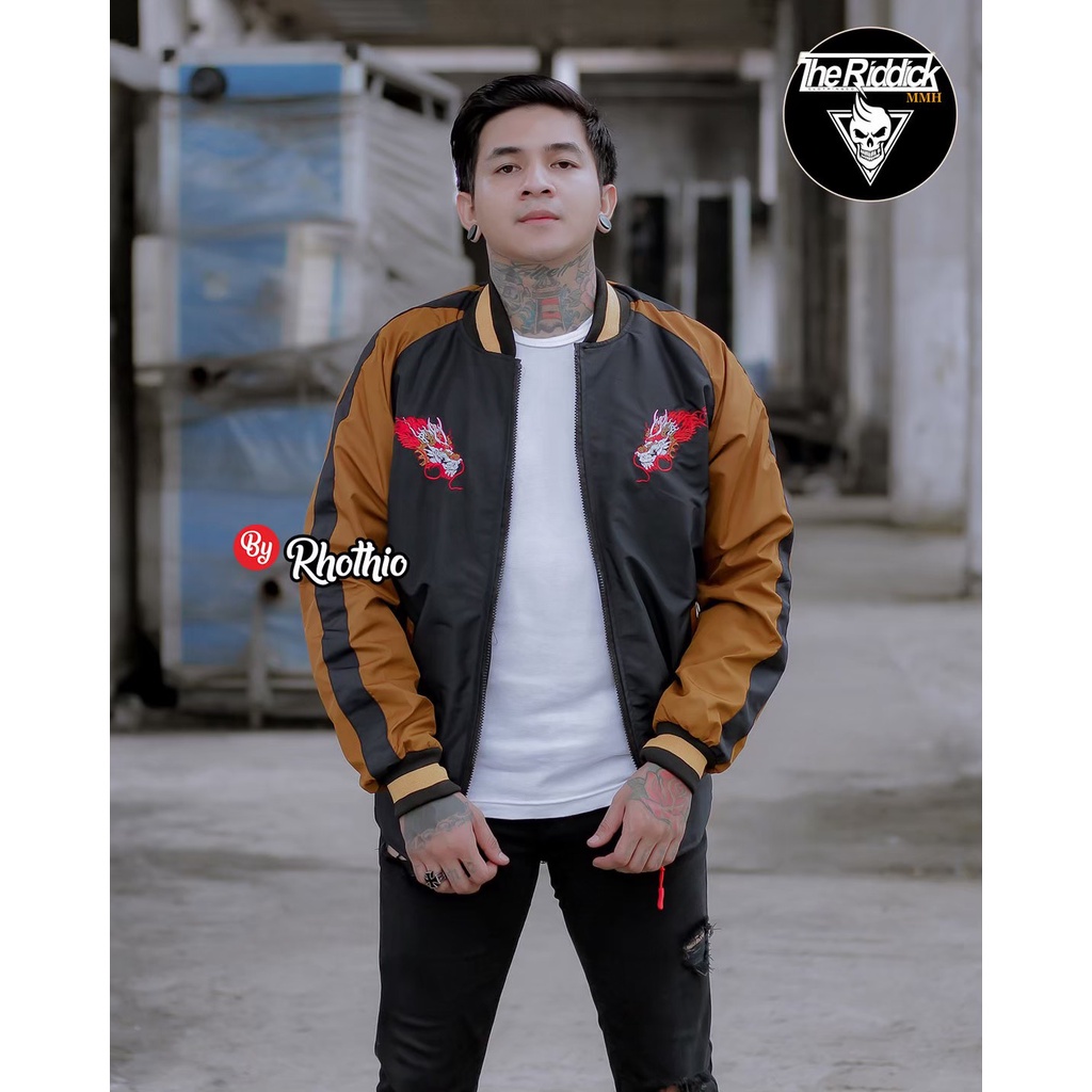 JD- JAKET BOMBER PRIA SUKAJAN / JAKET BOMBER PRIA RHOTHIO TERBARU DAN TERMURAH ORIGINAL