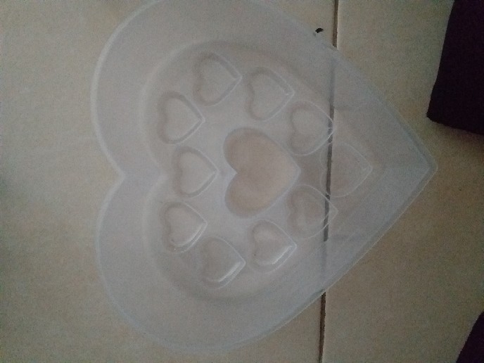 Cetakan Puding Bentuk Hati Ukuran Sedang