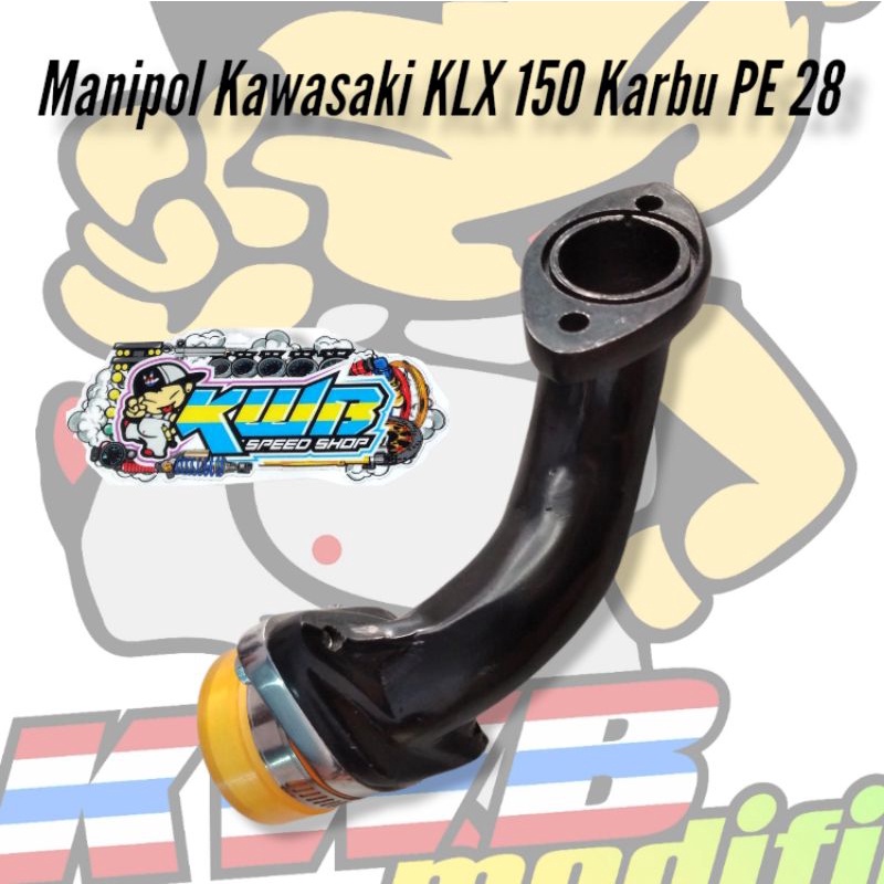 Manipol manifold intake manipol kawasaki klx 150 es2 karbu pe 28