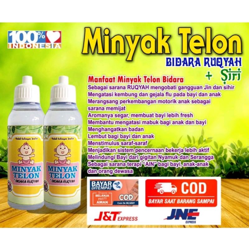 Minyak telon bidara ruqyah 60ml