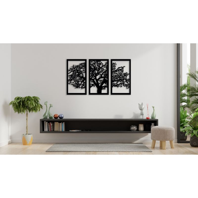 Hiasan Dinding Akrilik Pohon